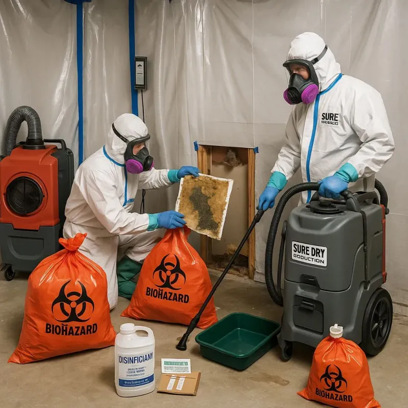 Contaminated Water Handling Protocols process in Niantic, CT