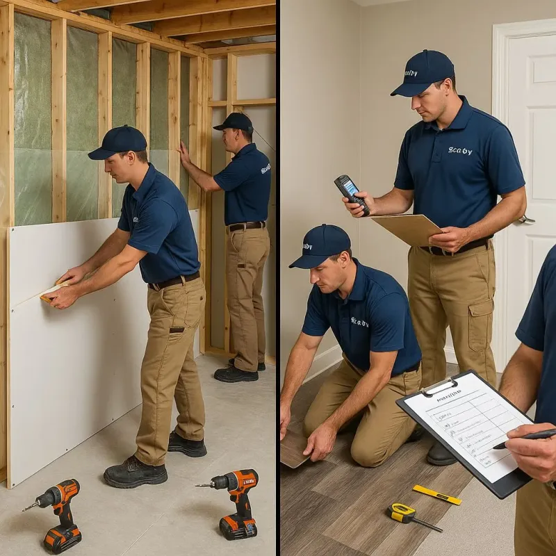 Repairs and Reconstruction process in Niantic, CT